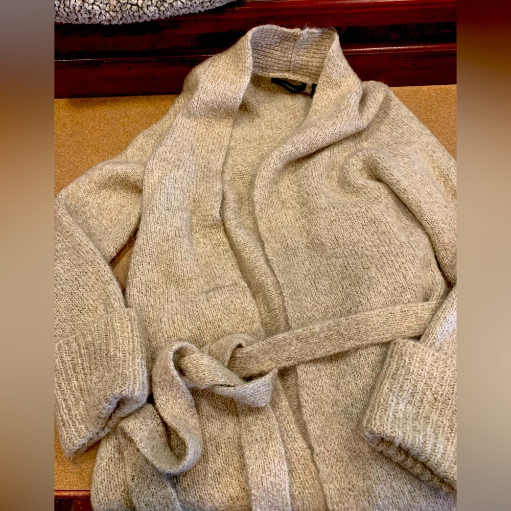 Express Tie Sweater Cardigan - Sz Med.